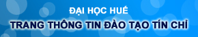 Trang thông tin hỗ trợ công tác Đào tạo Tín chỉ